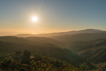 mountain landscape in the south of Spain