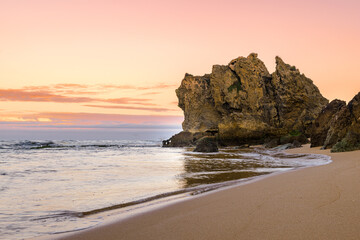 Fototapeta na wymiar Beautiful Landscape / Seascape along Great Ocean Road in Victoria, Australia