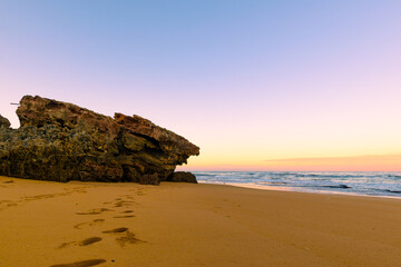 Fototapeta na wymiar Beautiful Landscape / Seascape along Great Ocean Road in Victoria, Australia