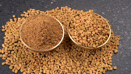 organic fenugreek seeds powder ,ingredients in Indian cuisine