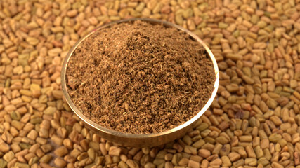 organic fenugreek seeds powder ,ingredients in Indian cuisine