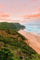 Beautiful Landscape / Seascape along Great Ocean Road in Victoria, Australia