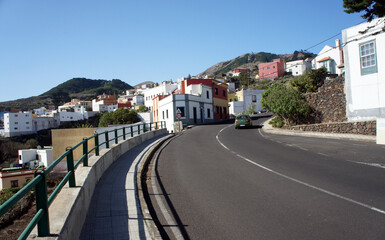 Fototapeta na wymiar Villa de Valverde is the capital of El Hierro Island, Canary Islands, Spain.