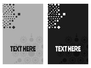 Flyer design, flyer template, mandala design