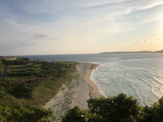 beach at sunset