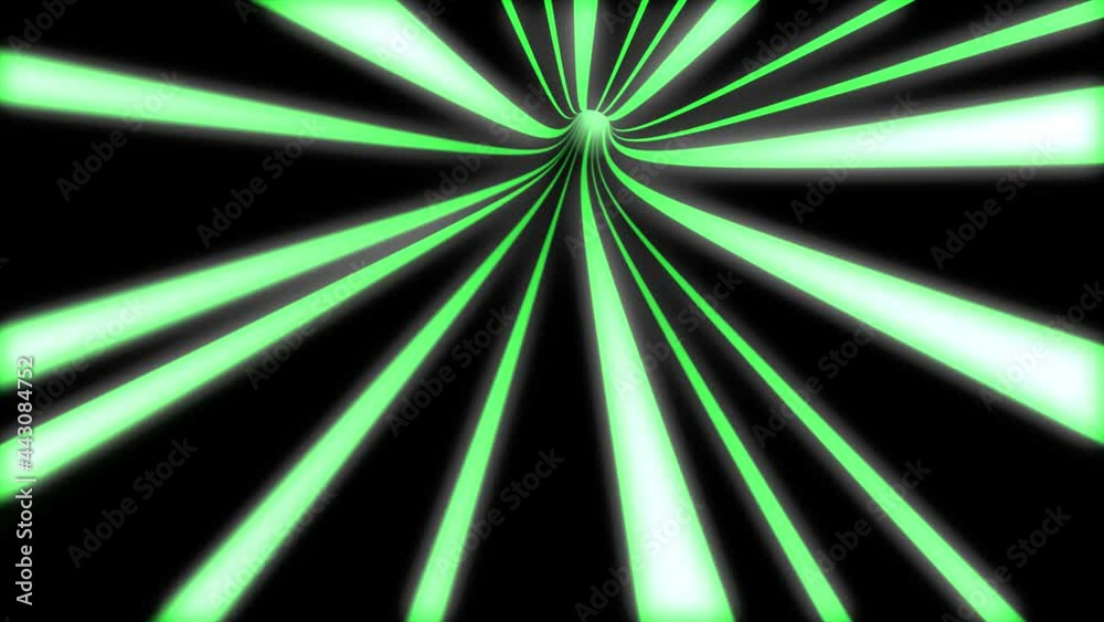 Wall mural a wormhole in time and space, warping through science fiction. abstract jump into space in hyperspac
