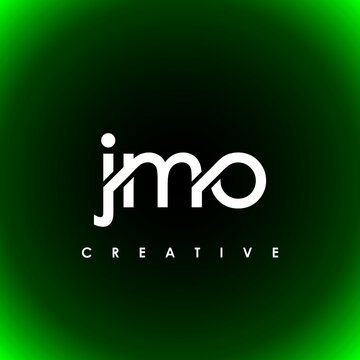 JMO Letter Initial Logo Design Template Vector Illustration