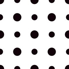 vector print of peas. seamless circles. print on clothes