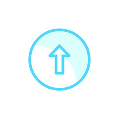 Vector illustration of direction icon design template