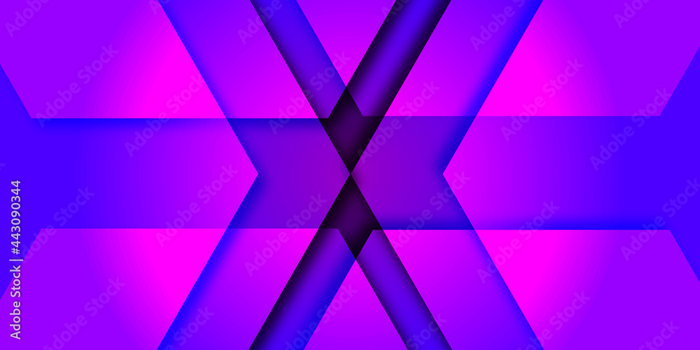 Poster x mark abstract gradient minimal vector background template .