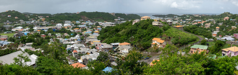 Obraz premium The Lime in Grenada Panorama