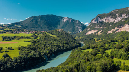 Rhône en Haute-Savoie