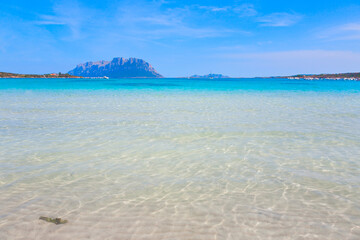 Obraz premium Wundersch??ner Strand Porto Istana,Sardinen, Italien