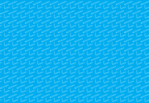 Marijuana joints seamless pattern blue