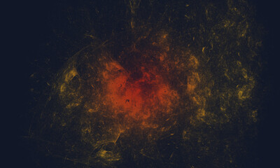Fototapeta na wymiar space background with realistic nebula and galaxy