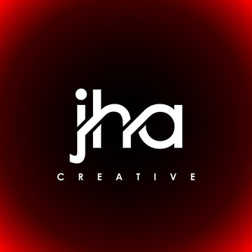 JHA Letter Initial Logo Design Template Vector Illustration
