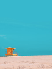Stylish beach fashion wallpaper. Travel. Canary island. Minimalist aesthetic