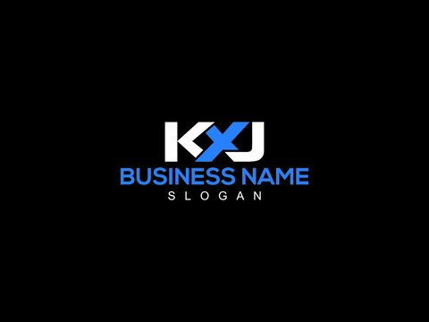 Letter KXJ Logo Icon Vector Image Design For Your Business