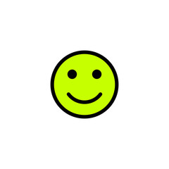 Smile Vector Template. Vector illustration for graphic design, Web, UI, 