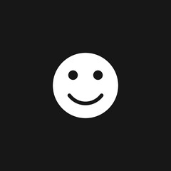 Smile Vector Template. Vector illustration for graphic design, Web, UI, app.