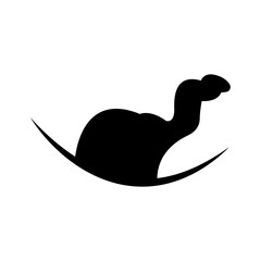 Camel icon. Design template vector