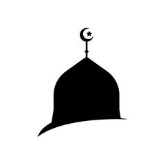 Mosque icon. Design template vector