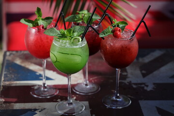 cocktail with cherry