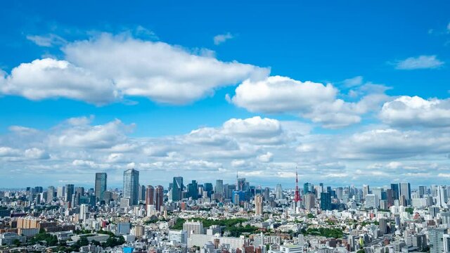 東京風景・タイムラプス