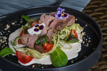 salad with vegetables