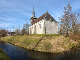 Fototapeta premium Saaksumhuizen, Groningen Province, The Netherlands