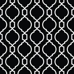 Fototapeta na wymiar Abstract geometric seamless pattern. graphic modern repeating texture with wave vector background.