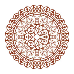 indian bronze mandala