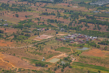 Khao Phraya Dern Flag, Lopburi Province from Thailand.