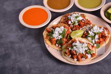 Mexican Food Tacos Adobada Res