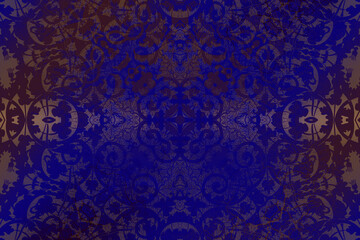 Golden Abstract  decorative paper texture  background  for  artwork  - Illustration