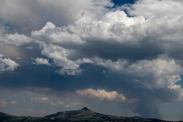 Thunderclouds, Sierra Nevada