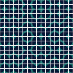 Fototapeta premium Abstract Geometric Pattern generative computational art illustration