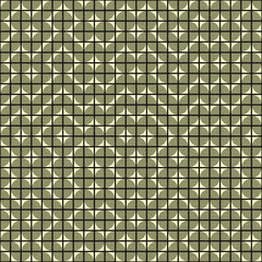 Fototapeta premium Abstract Geometric Pattern generative computational art illustration