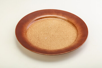 Empty color plate for kitchen