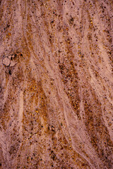 Abstract sand texture at kaolin mine