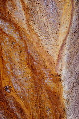 Abstract sand texture at kaolin mine