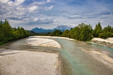 Isarauen und Karwendelgebirge