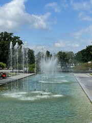 fountain in the park