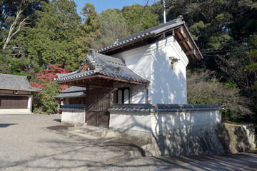 長弓寺　宝殿　奈良県生駒市