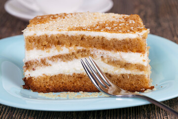 dessert with lots of calories