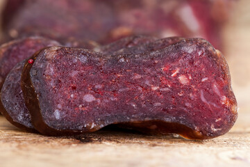 meat products made from natural pork meat