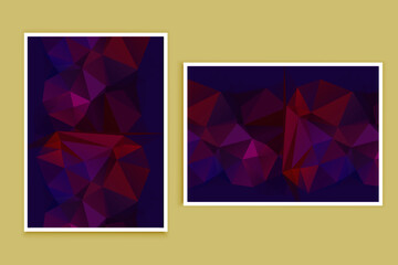 abstract textured polygonal background vector. Blurry triangle design. The pattern can be used for the background.	