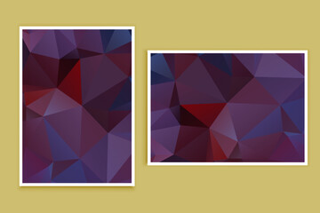 abstract textured polygonal background vector. Blurry triangle design. The pattern can be used for the background.	