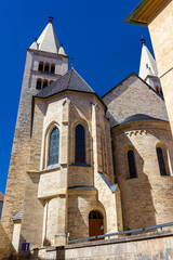 Fototapeta na wymiar Church in Prague in Czech Republic