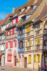 Fototapeta premium Little town of Colmar in Alsace, France